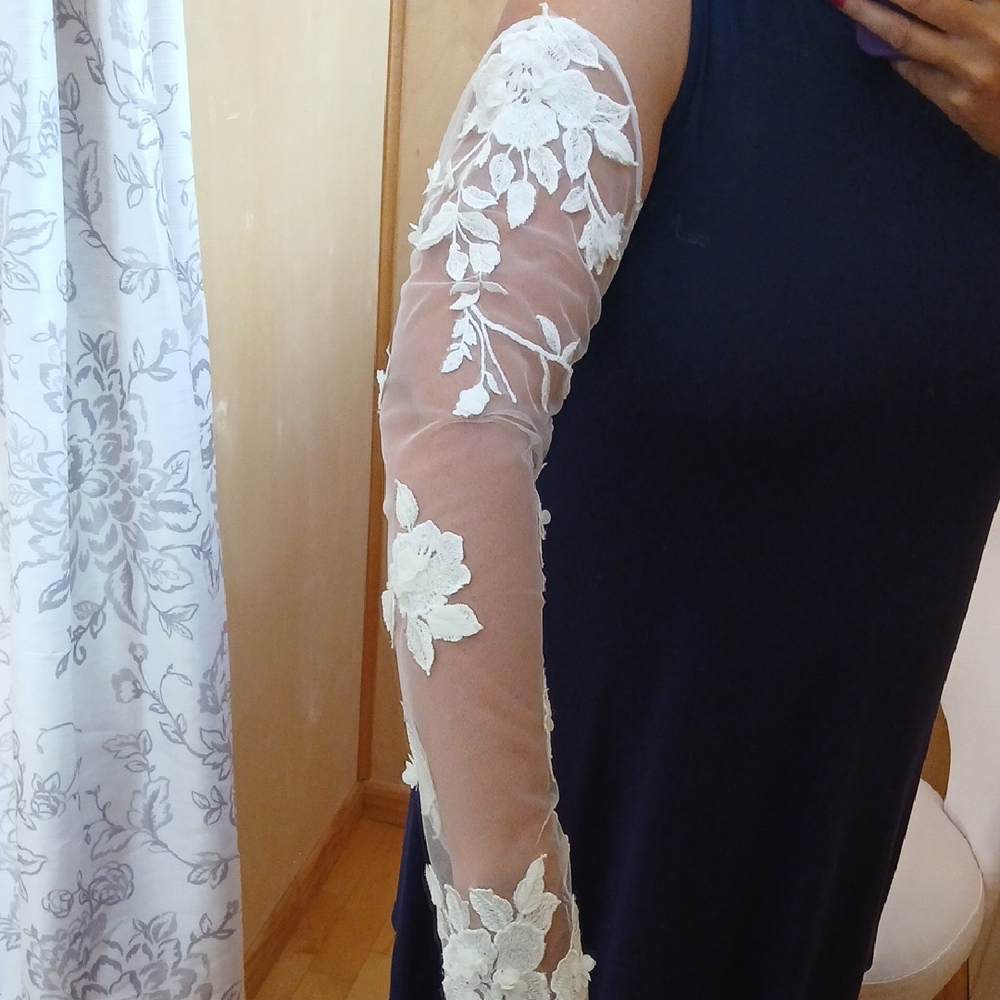 Detachable Lace Bridal Sleeve